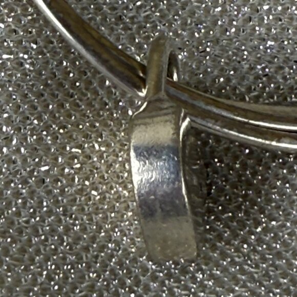 TIFFANY & CO "Please Return To Tiffany" Triple Band Bangle 925 Bracelet - Picture 5 of 8